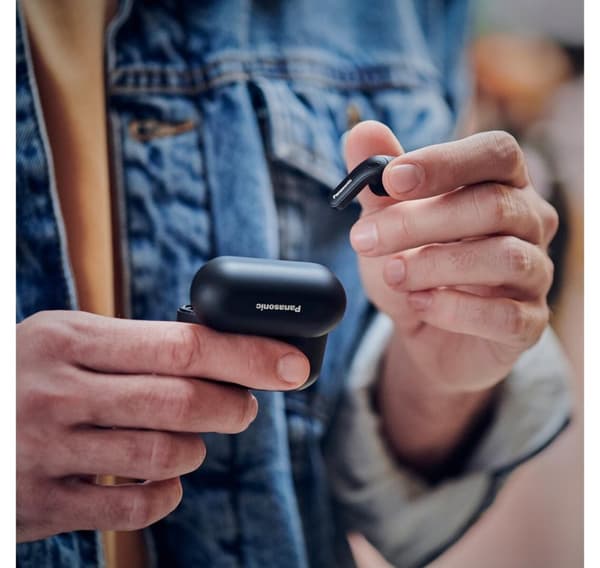 Panasonic trådløse erabud RZ-B110WDE-K, svart