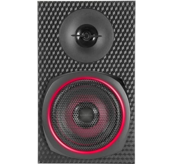 Speedlink-høyttalere Gravity Carbon RGB 2.1 (SL-830100-BK)