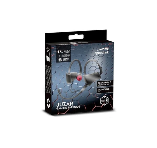 Speedlink-kuulokkeet Juzar Gaming Ear Buds (SL-860020-BKRD)