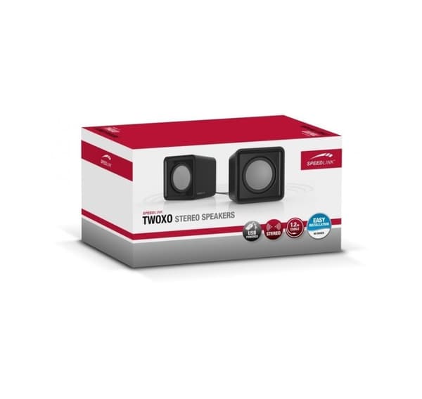 Speedlink-kaiuttimet Twoxo (SL-810004-BK), musta