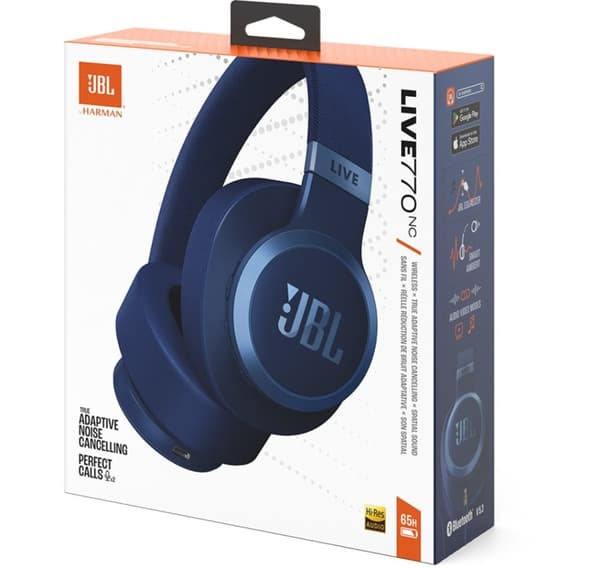 JBL langattomat kuulokkeet Live 770NC, sininen
