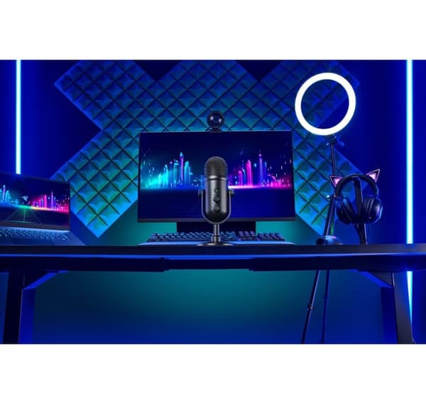 Razer mikrofoni Seiren V2 Pro, musta