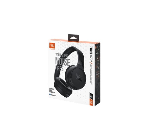 JBL trådløst headset Tune 670NC, svart