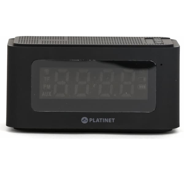 Platinet Bluetooth høyttaler + vekkerklokke 5W PMGC5B