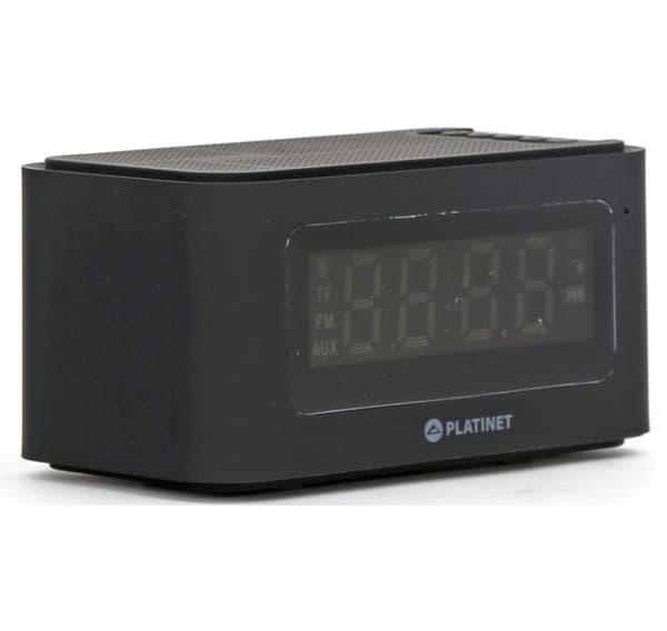 Platinet Bluetooth høyttaler + vekkerklokke 5W PMGC5B