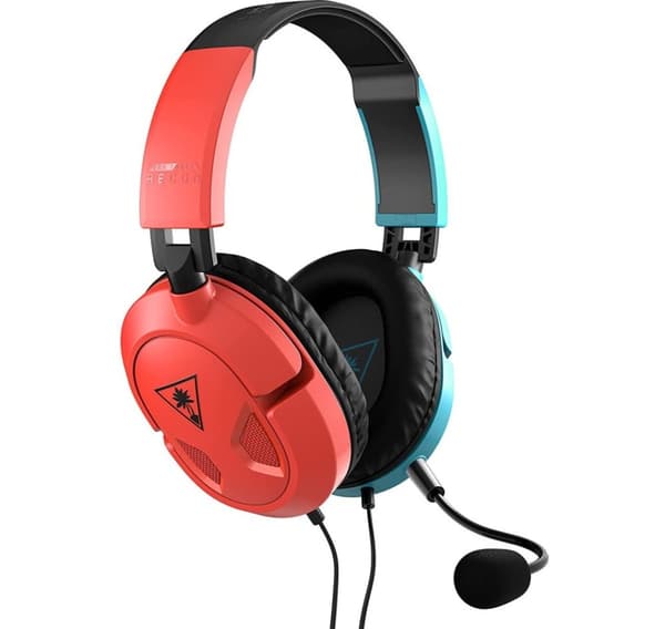 Turtle Beach headset Recon 50, rød/blå