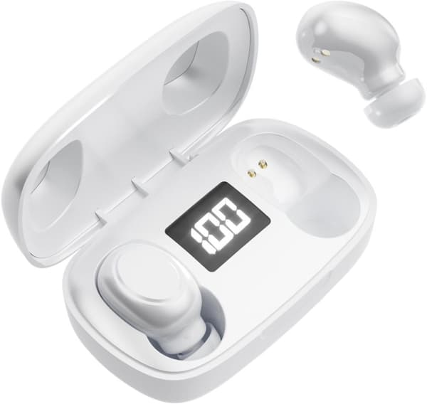 Platinet trådløse øretelefoner Mist, hvid (PM1020W)