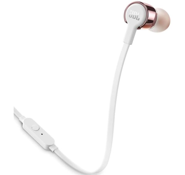 JBL headset T210, rosa guld