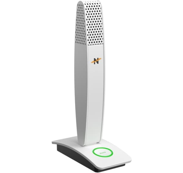 Pen mikrofon Skyline USB, hvit