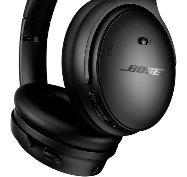 Bose trådlösa headset QuietComfort hörlurar, svarta