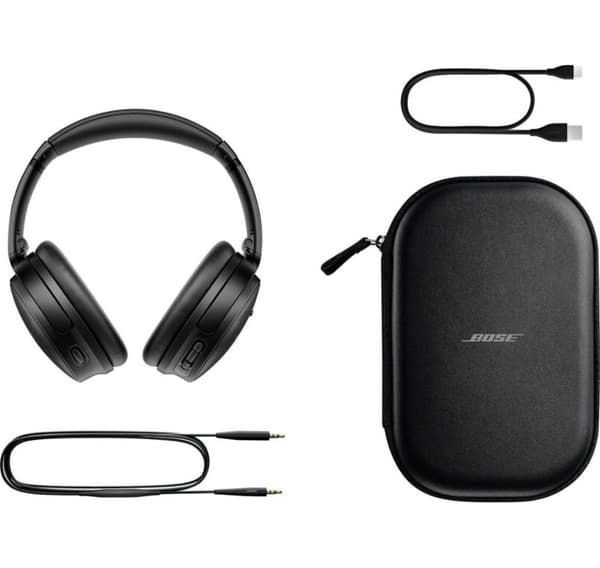 Bose trådlösa headset QuietComfort hörlurar, svarta