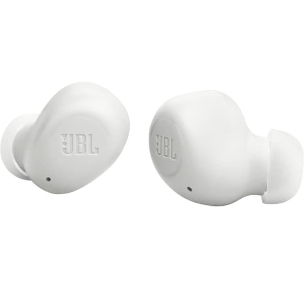 JBL trådløse hodetelefoner Wave Buds, hvit