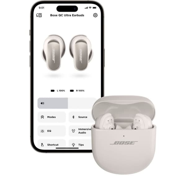 Bose trådlösa hörlurar QuietComfort Ultra hörlurar, vita