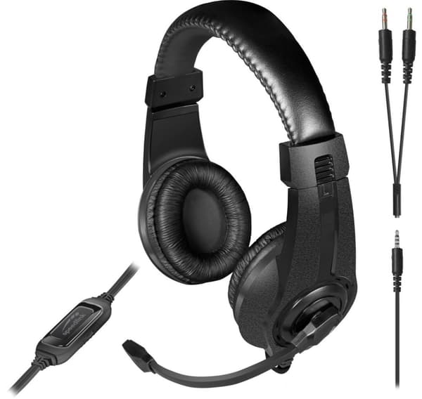 Speedlink-kuulokkeet Legatos PC/PS5/PS4/Xbox Series X/S/Switch/OLED/Lite (SL-860014-BK)