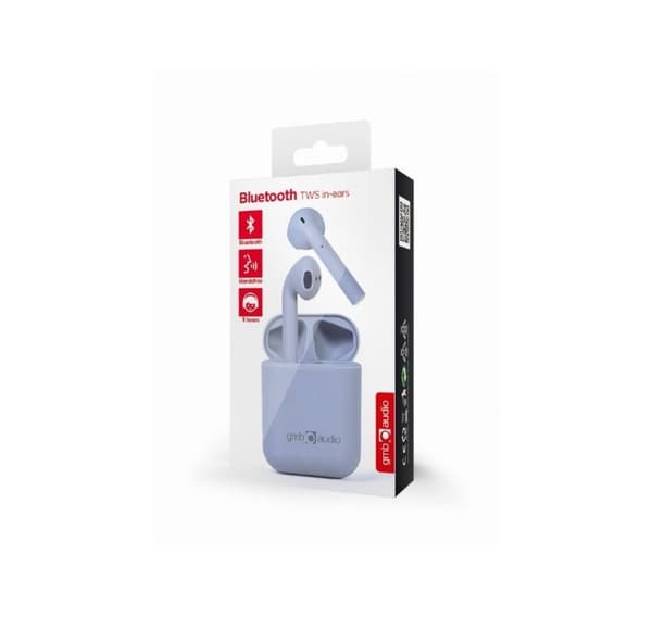 Headset bluetooth seattle/grå tws-sea-gw, Gembird