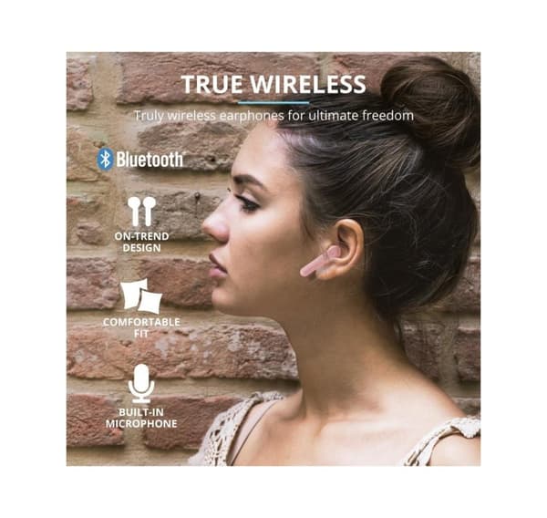 Headset Primo Touch bluetooth/pink, TRUST