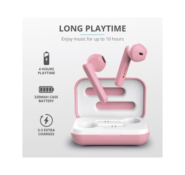 Headset Primo Touch bluetooth/pink, TRUST