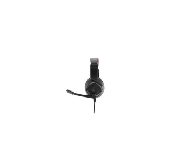 Spelheadset GS301, svart/röd, MRGS301, MEDIARANGE