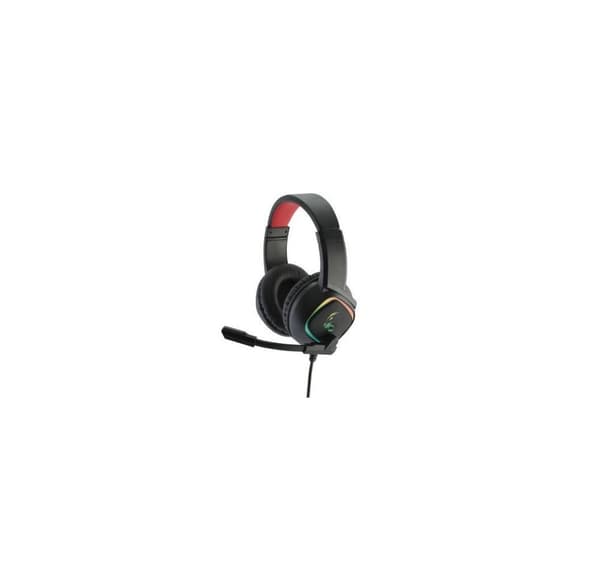 Spelheadset GS301, svart/röd, MRGS301, MEDIARANGE