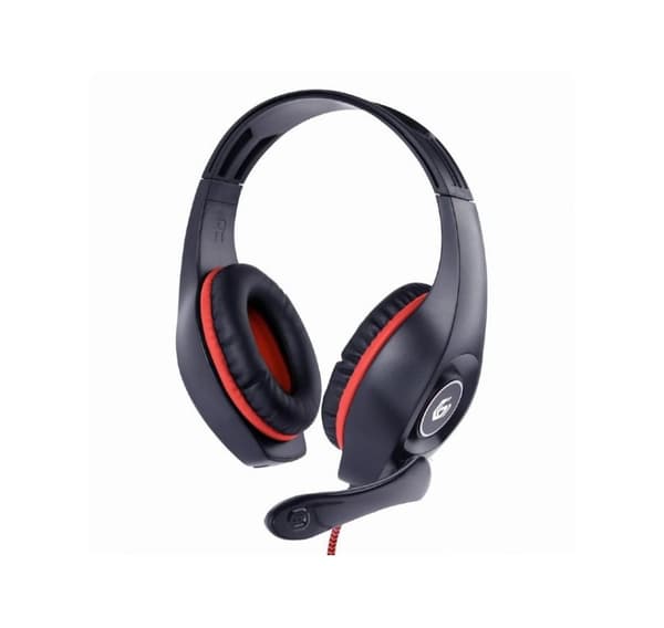 Headset gaming/rød/sort ghs-05-r, Gembird