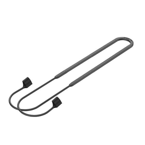 Silikonsnöre Neckband Apple Airpods - Svart