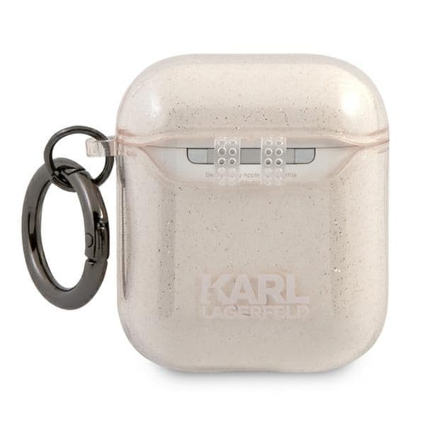 Karl Lagerfeld Choupette Head Glitter - Airpods etui (guld)