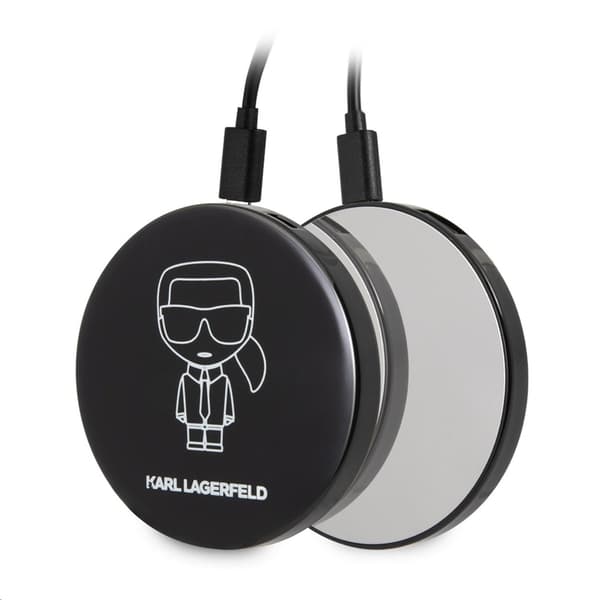 Karl Lagerfeld Bundle Ikonik – Kotelosarja Apple Airpods 1/2 + Power Bankin peilillä