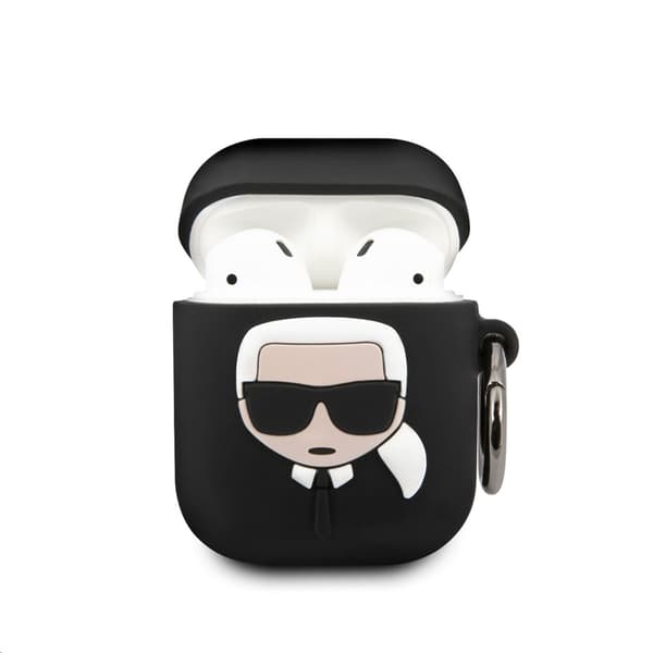 Karl Lagerfeld Bundle Ikonik – Kotelosarja Apple Airpods 1/2 + Power Bankin peilillä