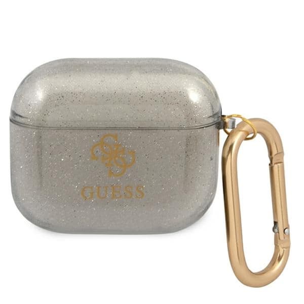 Guess 4G Glitter - Airpods 3-fodral (svart)