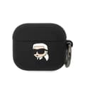 Miniatyrbillede 1 af 2: Karl Lagerfeld Silikone NFT Karl Head 3D - AirPods 3 etui (sort)