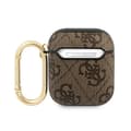Miniatyrbild 2 av 3: Guess 4G Script Metal Collection - AirPods-fodral 1/2 Gen (brunt)