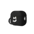 Miniatyrbild 3 av 4: Karl Lagerfeld Silikon NFT Choupette Head 3D - AirPods Pro 2 Fodral (svart)