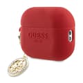 Pikkukuva 3 / 4: Guess 3D Rubber 4G Diamond Charm - AirPods Pro 2 -kotelo (punainen)