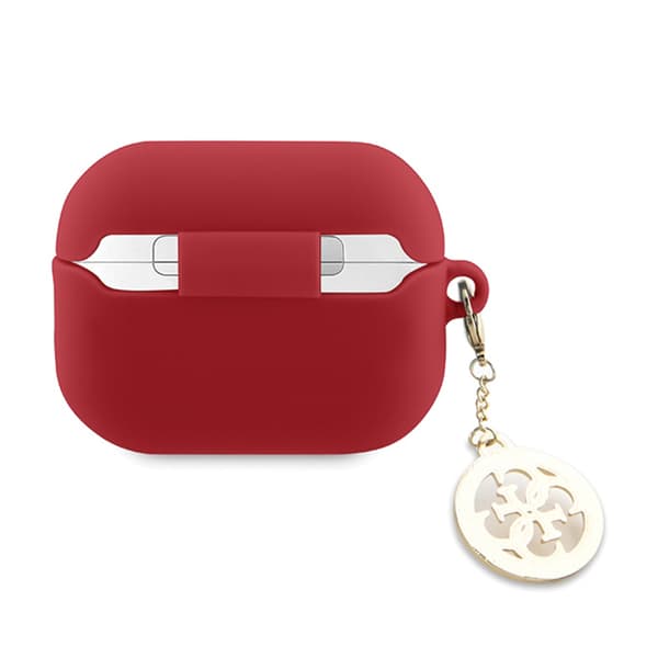 Guess 3D Rubber 4G Diamond Charm - AirPods Pro 2 -kotelo (punainen)