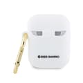 Miniatyrbild 2 av 3: Hello Kitty Silikon 3D Kitty Head - AirPods-fodral 1/2 Gen (vit)