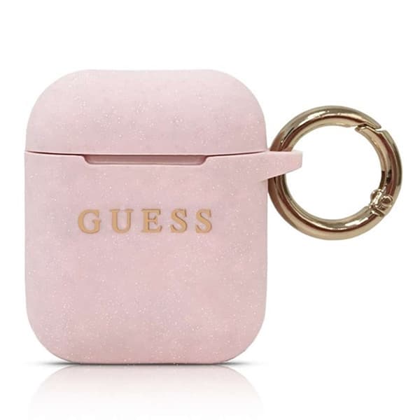 Guess Silikone Cover - AirPods Cover (Pink)