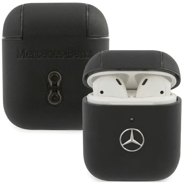 Mercedes MEA2CSLBK veske til AirPods 1/2 - svart Electronic Line