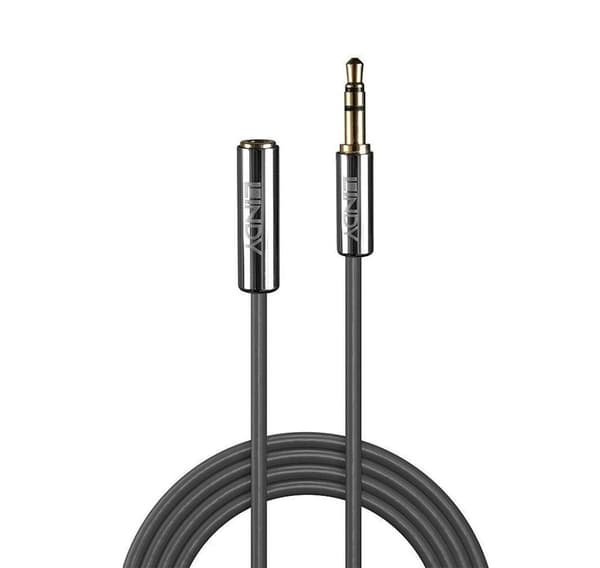Kabel audio forlænger 3,5mm 3m/35329, Lindy
