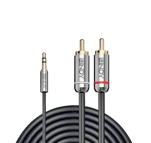 Kabellyd 3,5 mm til phono/0,5 m 35332, Lindy