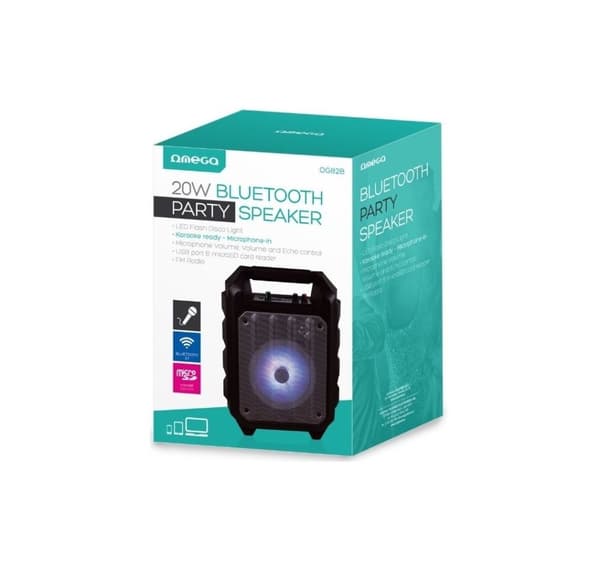 Langaton Omega kaiutin V2.1 BT OG82B Disco (44165)