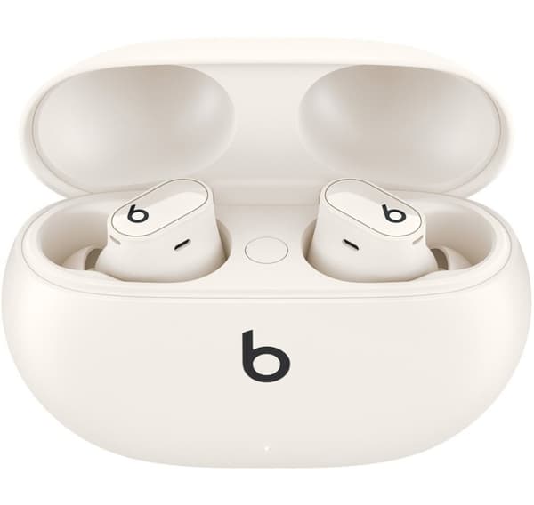 Beats trådlösa hörlurar Studio Buds+, elfenben