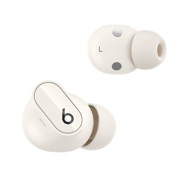 Beats trådlösa hörlurar Studio Buds+, elfenben