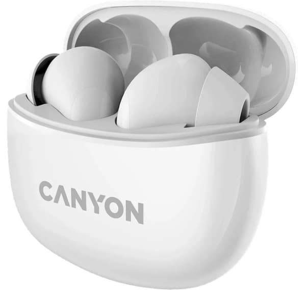 Canyon trådløst headset TWS-5, hvit