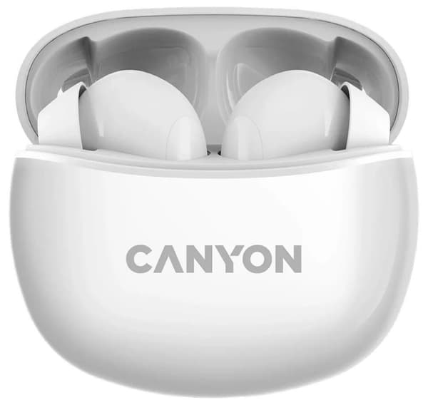 Canyon trådløst headset TWS-5, hvit