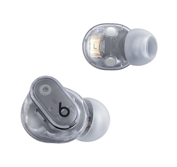 Beats trådløse øretelefoner Studio Buds+, gennemsigtige