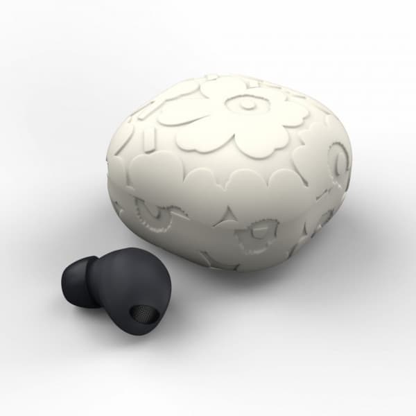 Samsung x Marimekko Galaxy Buds -suojakotelo, beige
