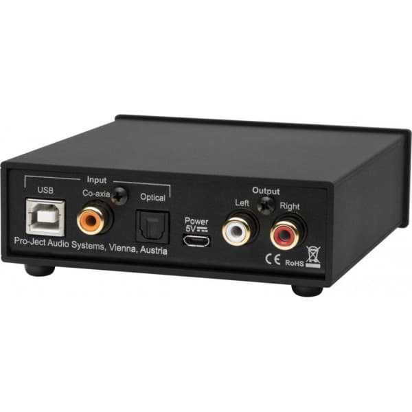 Pro-Ject Pre Box S2 Digital Edition 23 -förförstärkare, svart