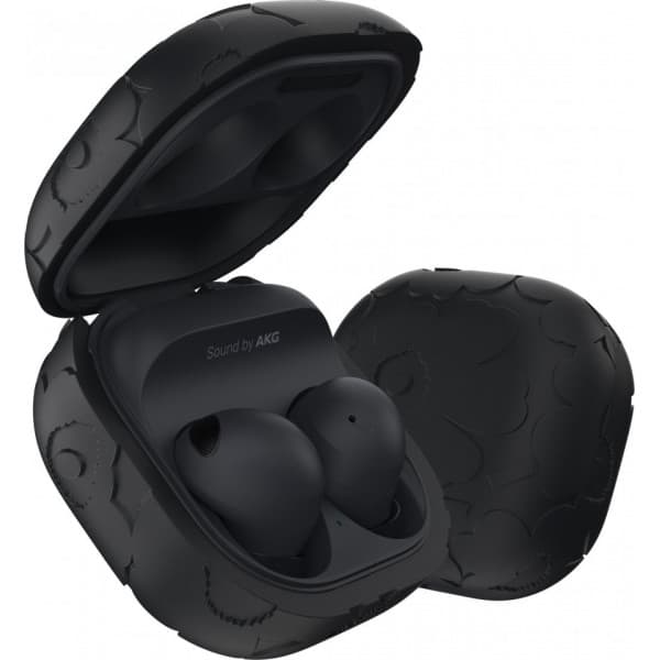 Samsung x Marimekko Galaxy Buds -suojakotelo, musta