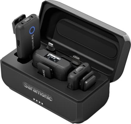 Mikrofoner, Blink 500 B2+ (TX+TX+RX) 2 till 1 - 2,4 GHz trådlöst system, Saramonic