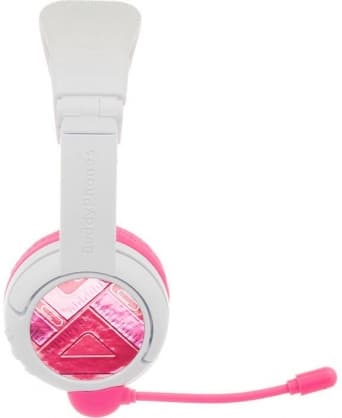 Hodetelefoner for PC, School+ Wireless Pink, BuddyPhones